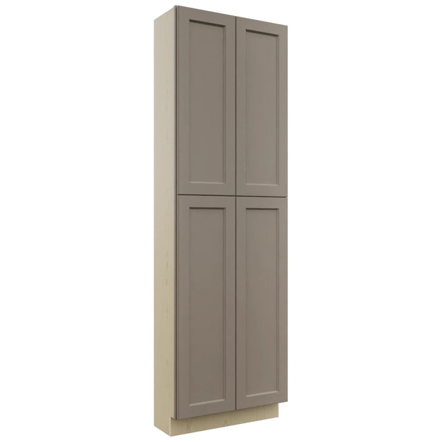 Fabuwood Fusion Oyster TP301296 Tall Pantry Cabinet, Front View