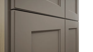 Fabuwood Fusion Oyster TP301296 Tall Pantry Cabinet, Detail View