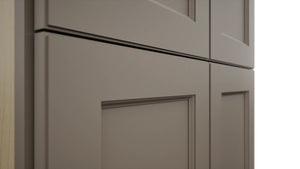 Fabuwood Fusion Oyster TP302484 Tall Pantry Cabinet, Detail View