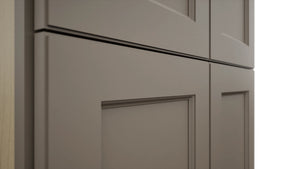 Fabuwood Fusion Oyster TP302490 Tall Pantry Cabinet, Detail View