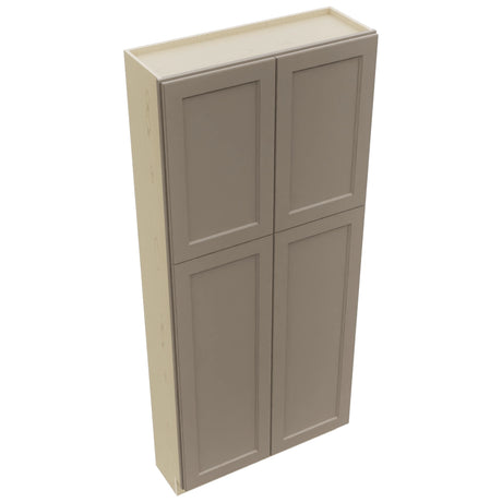 Fabuwood Fusion Oyster TP361284 Tall Pantry Cabinet, Top View