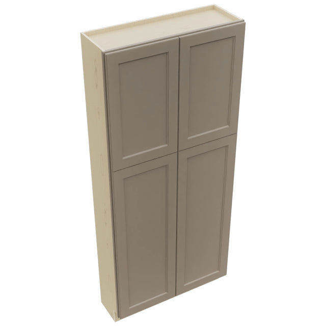 Fabuwood Fusion Oyster TP361284 Tall Pantry Cabinet, Top View