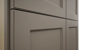 Fabuwood Fusion Oyster TP361284 Tall Pantry Cabinet, Detail View