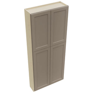 Fabuwood Fusion Oyster TP361290 Tall Pantry Cabinet, Top View