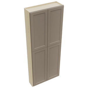 Fabuwood Fusion Oyster TP361296 Tall Pantry Cabinet, Top View