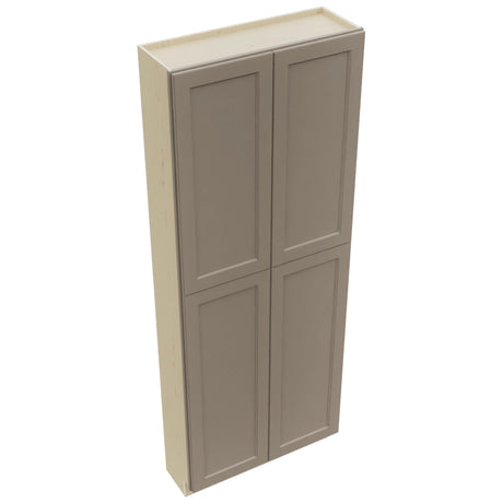 Fabuwood Fusion Oyster TP361296 Tall Pantry Cabinet, Top View