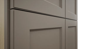 Fabuwood Fusion Oyster TP361296 Tall Pantry Cabinet, Detail View