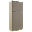 Fabuwood Fusion Oyster TP362484 Tall Pantry Cabinet, Front View
