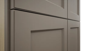 Fabuwood Fusion Oyster TP362490 Tall Pantry Cabinet, Detail View
