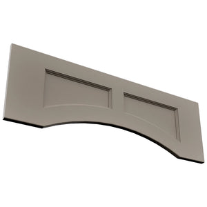 Fabuwood Fusion Oyster VARP36 Wall Valance, Top View