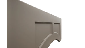 Fabuwood Fusion Oyster VARP36 Wall Valance, Detail View
