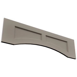 Fabuwood Fusion Oyster VARP42 Wall Valance, Top View