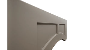 Fabuwood Fusion Oyster VARP42 Wall Valance, Detail View