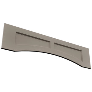 Fabuwood Fusion Oyster VARP48 Wall Valance, Top View