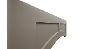 Fabuwood Fusion Oyster VARP54 Wall Valance, Detail View
