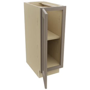 Fabuwood Fusion Oyster VB12FD Vanity Base Full Height Cabinet, Open View