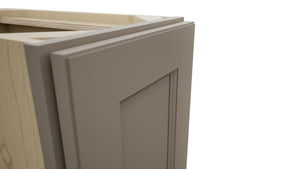Fabuwood Fusion Oyster VB12FD Vanity Base Full Height Cabinet, Detail View