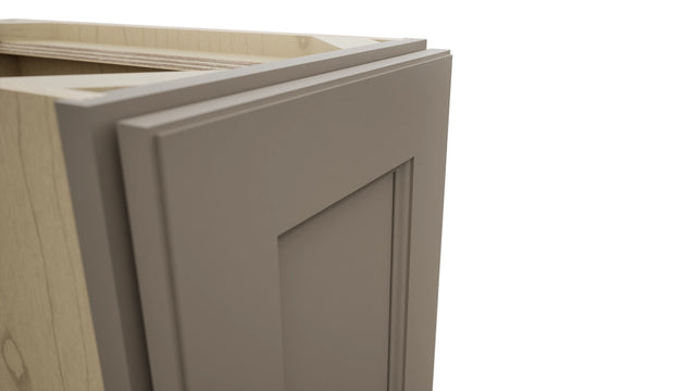 Fabuwood Fusion Oyster VB12FD Vanity Base Full Height Cabinet, Detail View