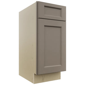 Fabuwood Fusion Oyster VB15-34 Vanity Base Standard Cabinet, Front View