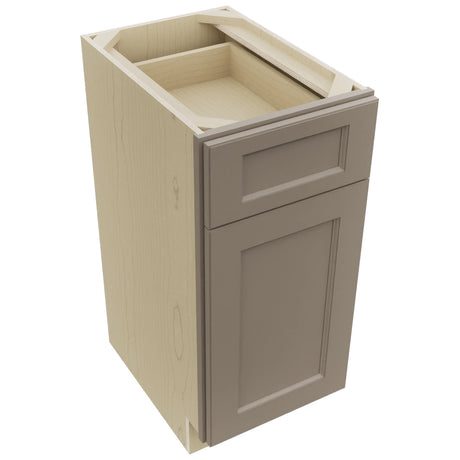 Fabuwood Fusion Oyster VB15-34 Vanity Base Standard Cabinet, Top View