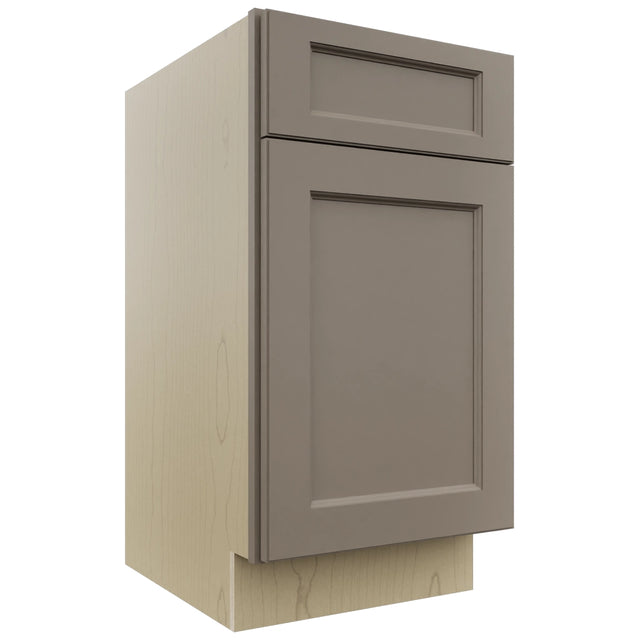 Fabuwood Fusion Oyster VB18-34 Vanity Base Standard Cabinet, Front View