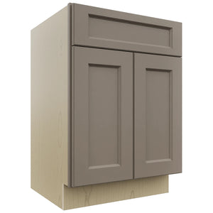 Fabuwood Fusion Oyster VB24-34 Vanity Base Standard Cabinet, Front View