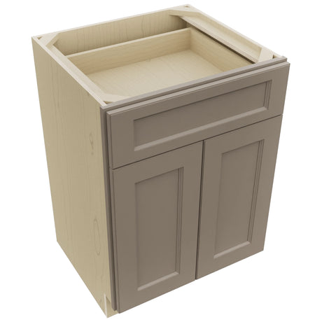 Fabuwood Fusion Oyster VB24-34 Vanity Base Standard Cabinet, Top View