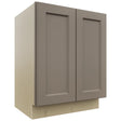 Fabuwood Fusion Oyster VB27FD Vanity Base Full Height Cabinet, Front View