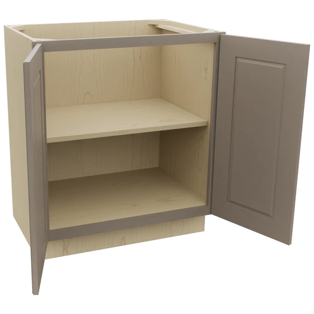 Fabuwood Fusion Oyster VB30FD Vanity Base Full Height Cabinet, Open View