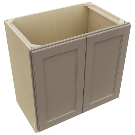 Fabuwood Fusion Oyster VB33FD Vanity Base Standard Cabinet, Top View