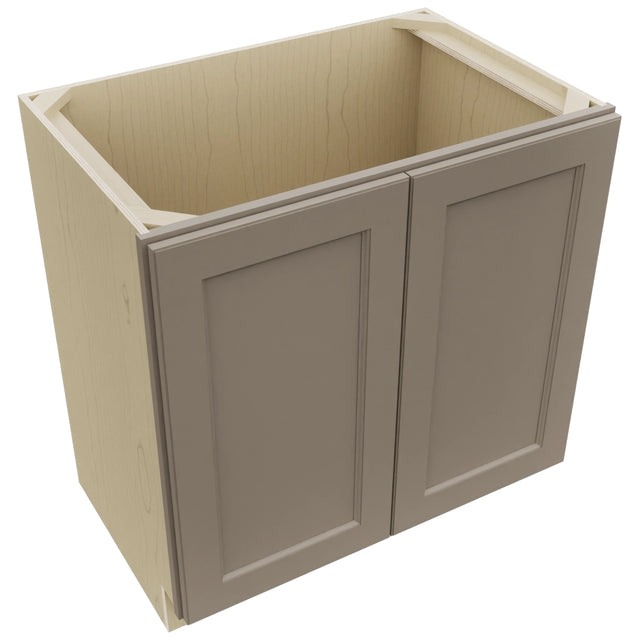Fabuwood Fusion Oyster VB33FD Vanity Base Standard Cabinet, Top View