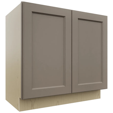 Fabuwood Fusion Oyster VB36FD Vanity Base Full Height Cabinet, Front View