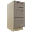 Fabuwood Fusion Oyster VDB15-34 Vanity Drawer Cabinet, Front View