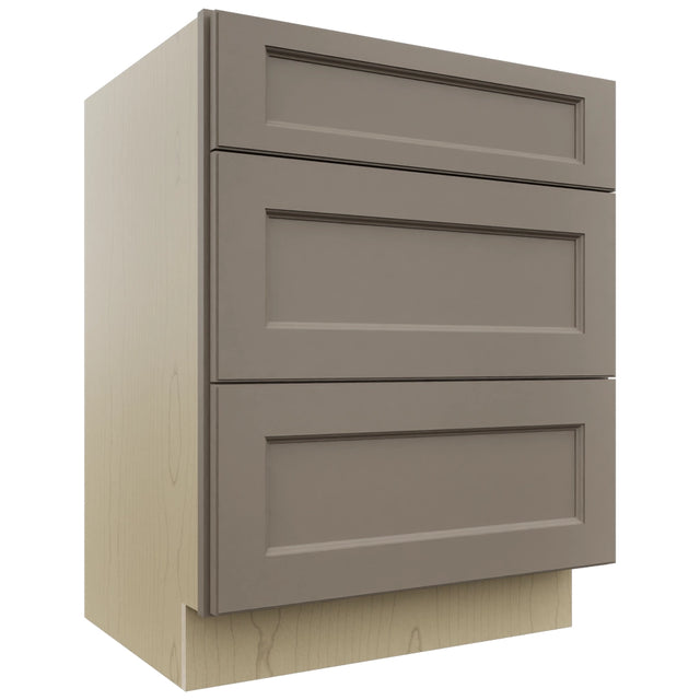 Fabuwood Fusion Oyster VDB27-34 Vanity Drawer Cabinet, Front View
