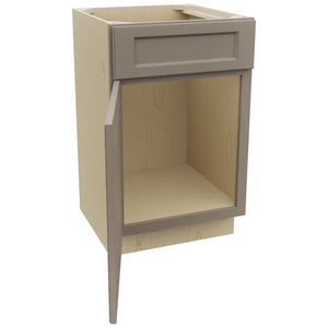 Fabuwood Fusion Oyster VSB21-34 Vanity Sink Cabinet, Open View