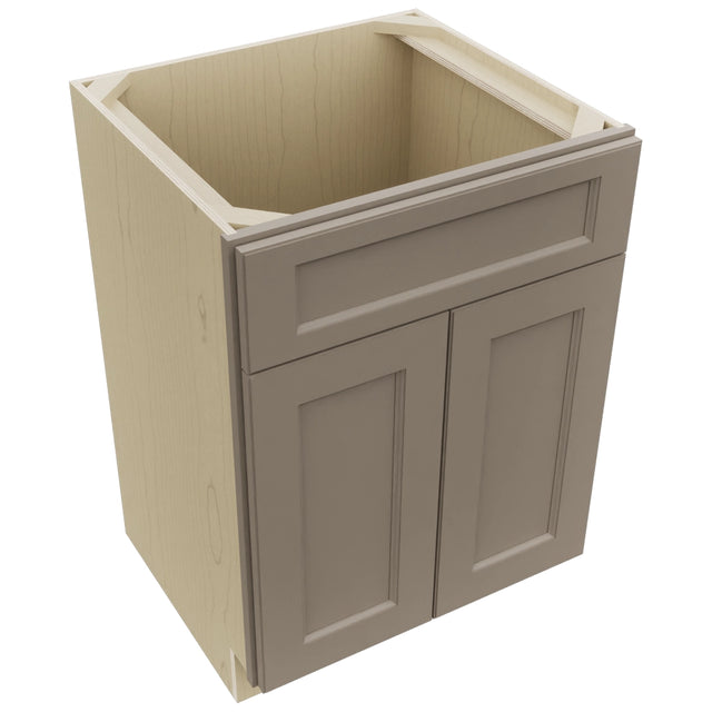 Fabuwood Fusion Oyster VSB24-34 Vanity Sink Cabinet, Top View