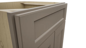 Fabuwood Fusion Oyster VSB24-34 Vanity Sink Cabinet, Detail View