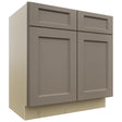 Fabuwood Fusion Oyster VSB33-34 Vanity Sink Cabinet, Front View