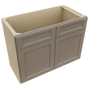 Fabuwood Fusion Oyster VSB42-34 Vanity Sink Cabinet, Top View