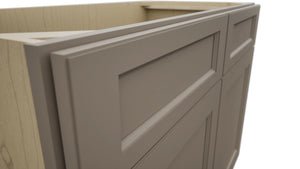 Fabuwood Fusion Oyster VSB42-34 Vanity Sink Cabinet, Detail View