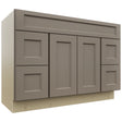 Fabuwood Fusion Oyster VSD30DR Vanity Combo Cabinet, Front View