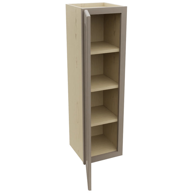 Fabuwood Fusion Oyster W1242 Wall Standard Cabinet, Open View