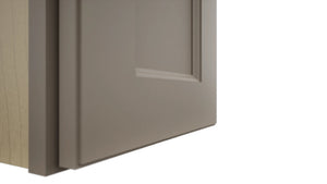 Fabuwood Fusion Oyster W1242 Wall Standard Cabinet, Detail View