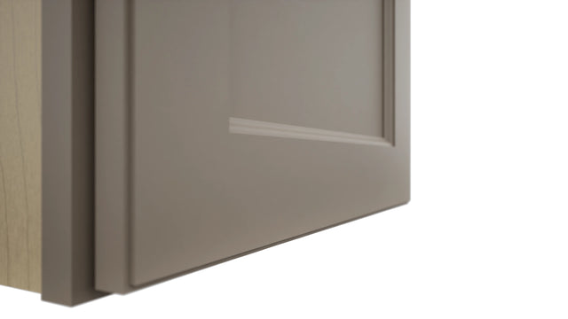 Fabuwood Fusion Oyster W1842 Wall Standard Cabinet, Detail View