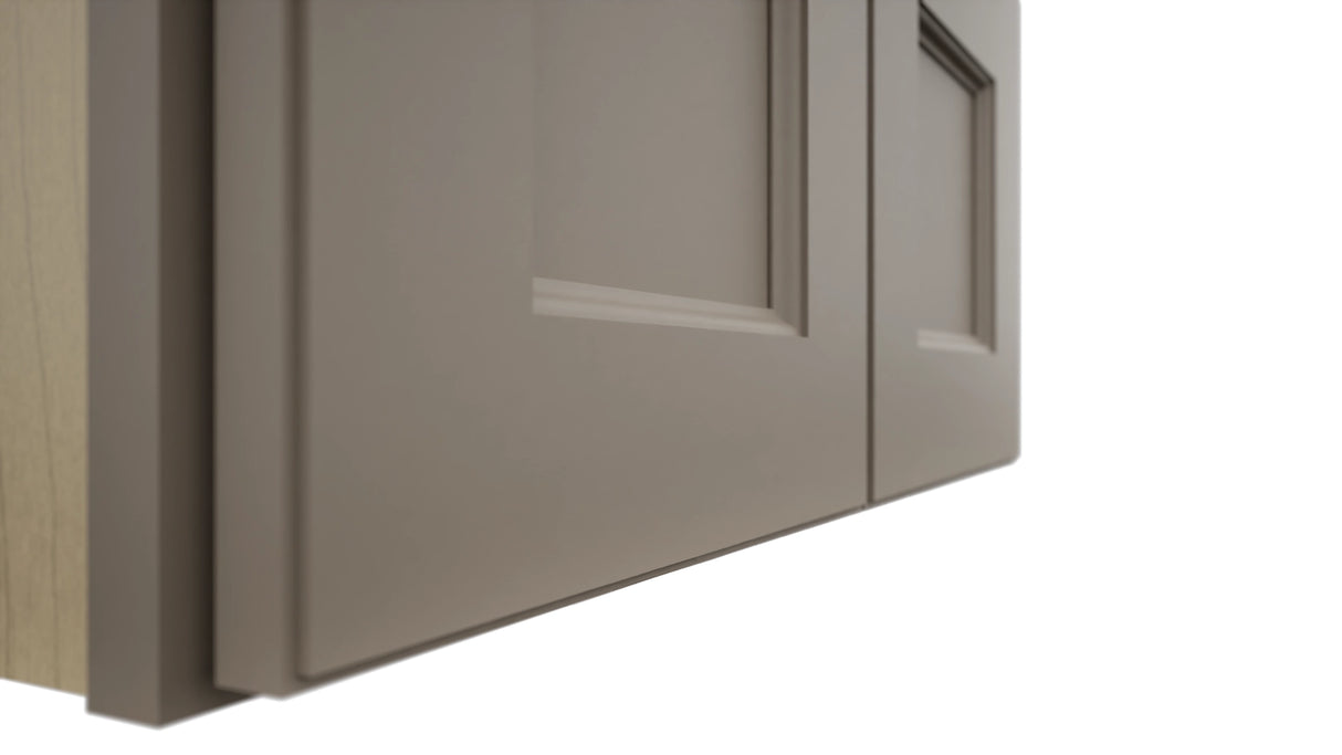 Fabuwood Fusion Oyster W2412 Wall Standard Cabinet, Detail View