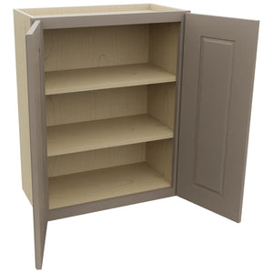 Fabuwood Fusion Oyster W2430 Wall Standard Cabinet, Open View