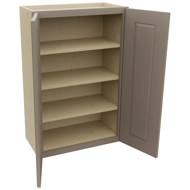 Fabuwood Fusion Oyster W2436 Wall Standard Cabinet, Open View
