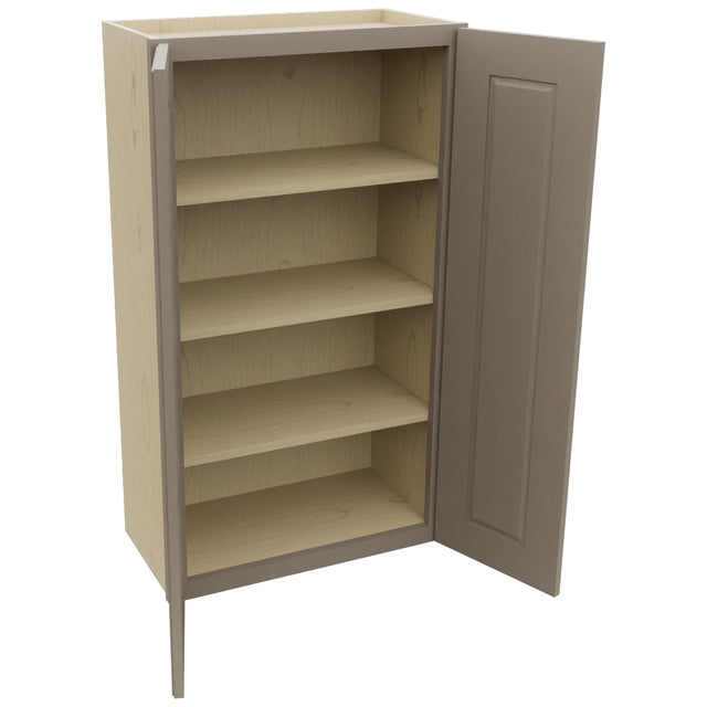 Fabuwood Fusion Oyster W2442 Wall Standard Cabinet, Open View