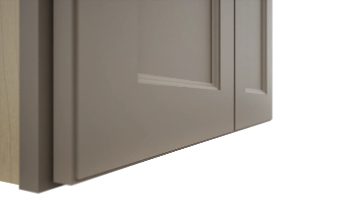 Fabuwood Fusion Oyster W2718 Wall Standard Cabinet, Detail View