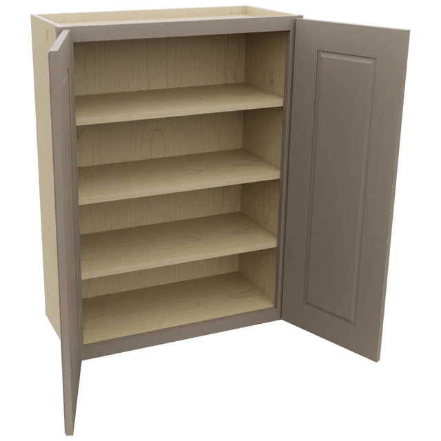 Fabuwood Fusion Oyster W2736 Wall Standard Cabinet, Open View